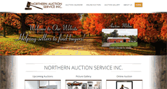 Desktop Screenshot of northernauctionservice.com